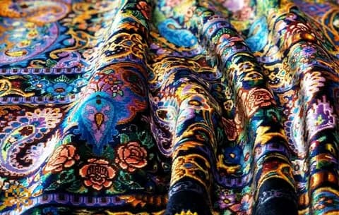 تصویر 3 از فرش ابریشمی ماشینی + تراکم بالا
